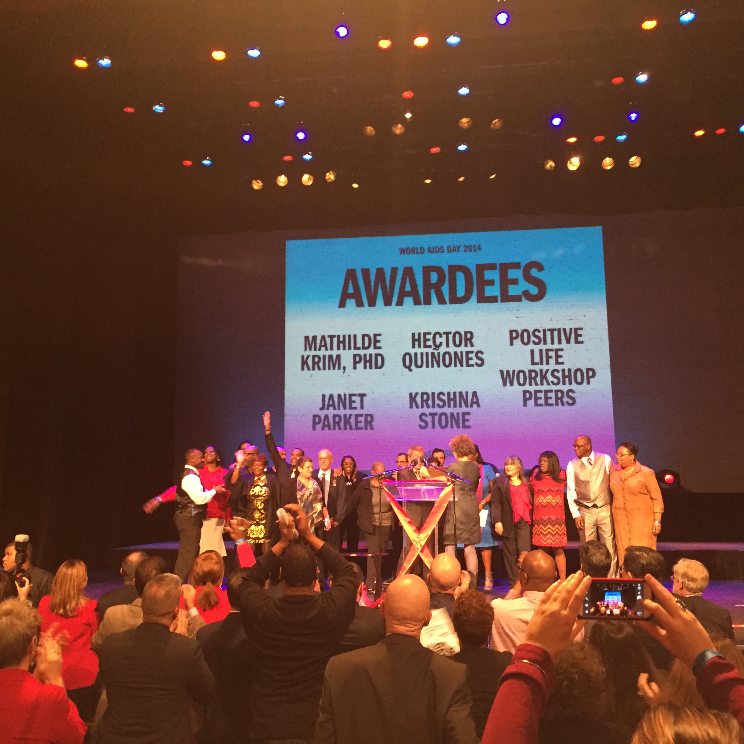 World AIDS Day 2014 Awardees